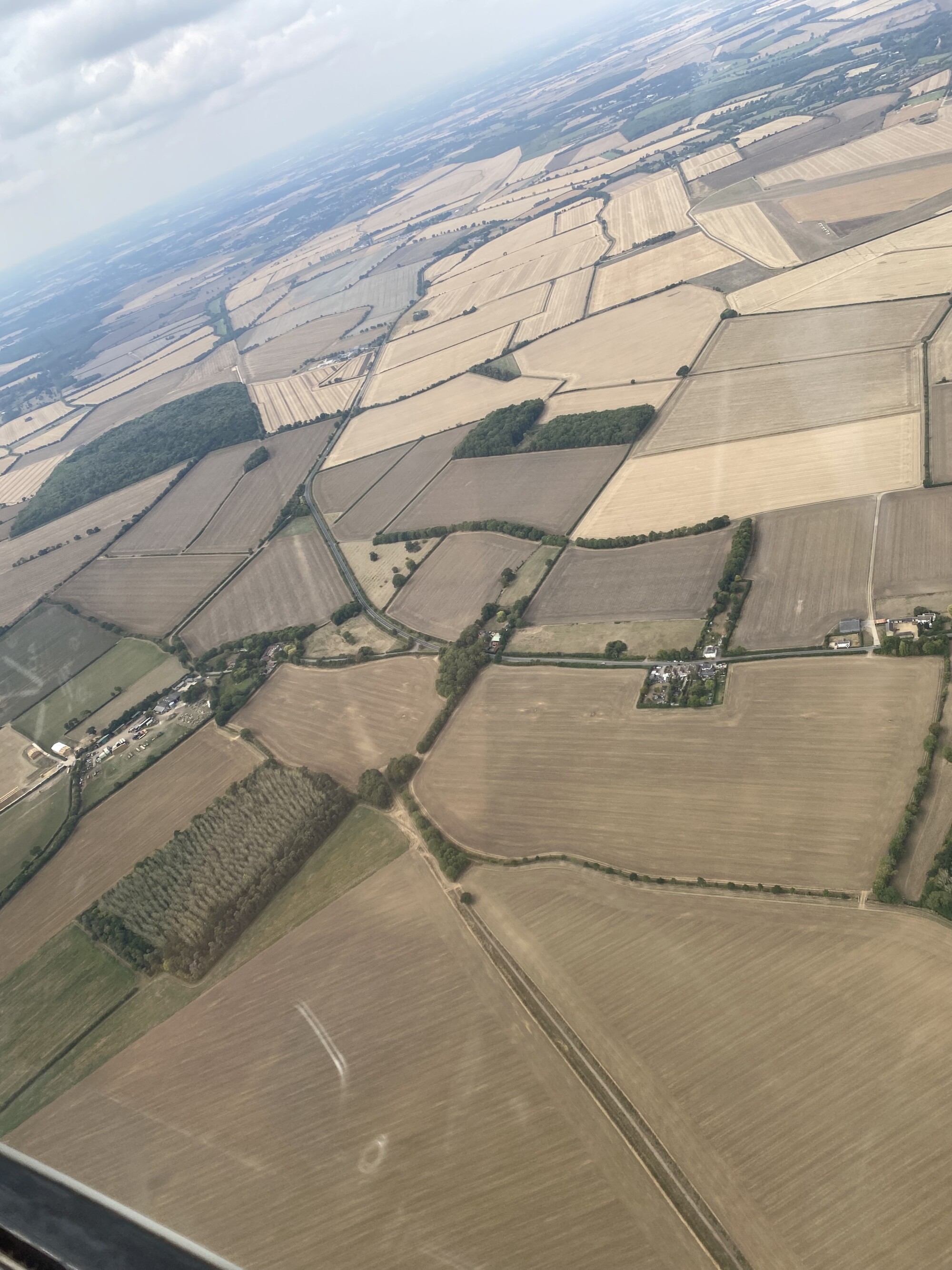 View from Nigel's glider
