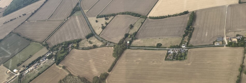 View from Nigel's glider