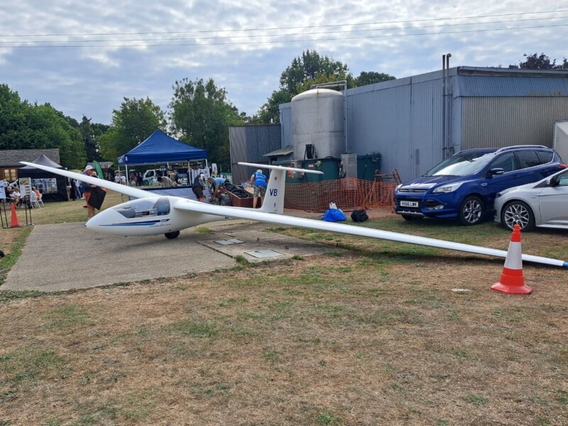 Little Gransden airshow, our stand